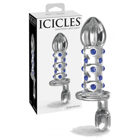 Fallo vaginale glass pene finto anale mini dildo in vetro sextoys anal plug butt