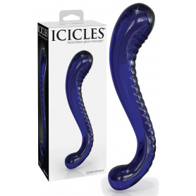 Fallo doppio in vetro dildo vaginale stimolatore anale clitoride sex toys glass