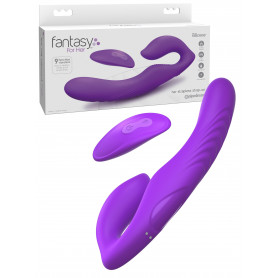 Vibratore vaginale strap on in silicone realistico fallo indossabile ricaricabile
