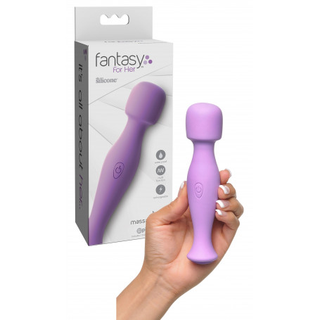 Massaggiatore wand in silicone ricaricabile vibratore vaginale stimolatore clitoride