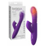 Vibratore vaginale rabbit in silicone riscaldante ricaricabile stimola clitoride