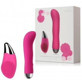 Vibratore vaginale per punto G fallo vibrante in silicone ricaricabile sex toys