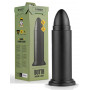 Plug anale Grande fallo XXL con ventosa nero BIG dildo stimolatore enorme black