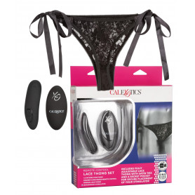 Slip con stimolatore vaginale vibrante in silicone nero vibratore ricaricabile