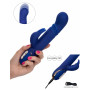 Vibratore rabbit realistico doppio stimolatore clitoride vaginale ricaricabile