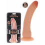 Fallo realistico vaginale dildo anale morbido in silicone sex toy con ventosa