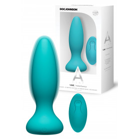 Vibratore plug anale fallo in silicone wireless dilatatore Anal ricaricabile sex