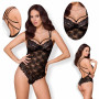 Body donna elegante bodysuit a perizoma sexy lingerie erotico in pizzo nero hot