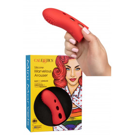 Vibratore da dito in silicone stimolatore vaginale anale ricaricaricabile sextoy