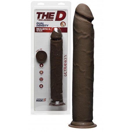 Fallo realistico con ventosa dildo anale e vaginale pene finto sex toys marrone
