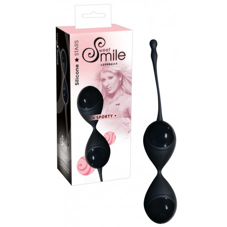 Palline vaginali di Geisha massaggiatore per pavimento pelvico stimolatore nero