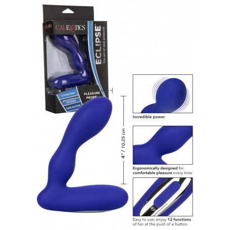 Vibratore per prostata ricaricabile in silicone stimolatore fello anale vibrante