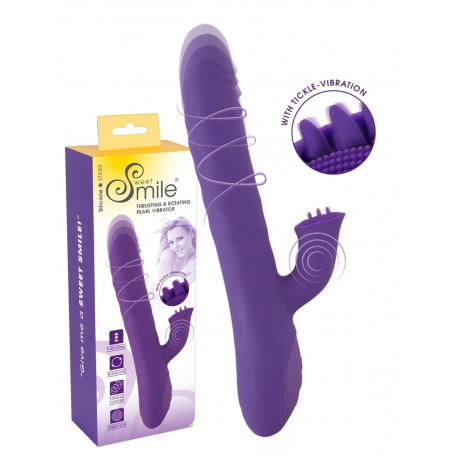 Vibratore vaginale rotante rabbit ricaricabile in silicone stimolatore clitoride