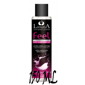 Lubrificante intimo anale a base di acqua gel sessuale salva preservativo 150 ML