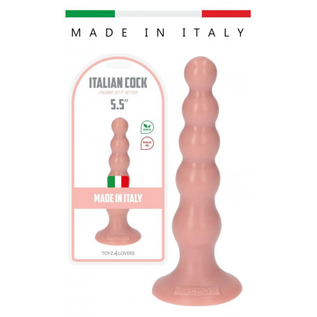 Fallo con ventosa a sfere dildo vaginale anale mini stimolatore morbido sex toys