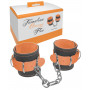 Manette in pelle e cuoio bdsm sexy toys costrittivo sadomaso con gancio bondage