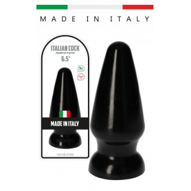 Plug anale grande dilatatore fallo tappo anal con ventosa sex toys nero morbido