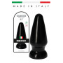 Plug anale grande dilatatore fallo tappo anal con ventosa sex toys nero morbido