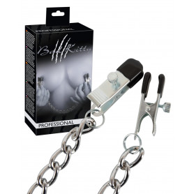 Pinze stringi capezzoli bondage morsetti stimolatore per seno fetish sextoy BDSM