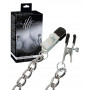 Pinze stringi capezzoli bondage morsetti stimolatore per seno fetish sextoy BDSM