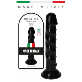 Fallo piccolo con ventosa dildo stimolatore vaginale anale mini pene finto nero