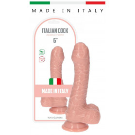 Fallo vaginale realistico con ventosa e testicoli dildo anale stimolatore sextoy