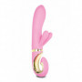 Vibratore vaginale in silicone fallo rabbit stimolatore clitoride ricaricabile