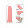 Vibratore vaginale rosa in silicone ricaricabile fallo vibrante sex toys donna