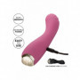 Vibratore in silicone dildo vibrante vaginale ricaricabile fallo anale morbido