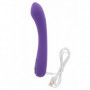 Vibratore per punto G fallo ricaricabile in silicone stimolatore vaginale sextoy