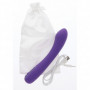 Vibratore per punto G fallo ricaricabile in silicone stimolatore vaginale sextoy