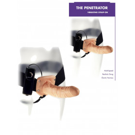 Vibratore realistico strap on fallo vibrante vaginale anale indossabile sex toys