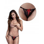 Tanga donna sexy slip nero perizoma intimo G string vita bassa lingerie erotica