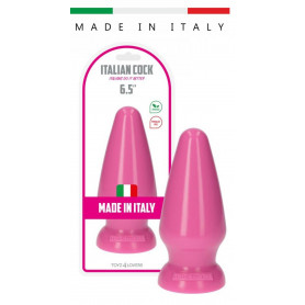 Plug anale grande dilatatore tappo anal con ventosa big rosa sextoy morbido maxi