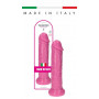 Fallo grande con ventosa dildo vaginale anale enorme rosa pene finto maxi sextoy