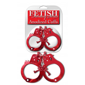 Manette professionali in metallo bdsm sex toys rosso fetish restriant bondage