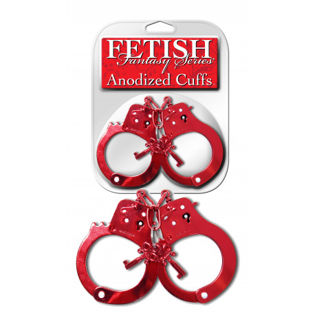 Manette professionali in metallo bdsm sex toys rosso fetish restriant bondage