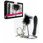 Set sex toys vibratore manette frustino kit per giochi erotici di coppia fetish