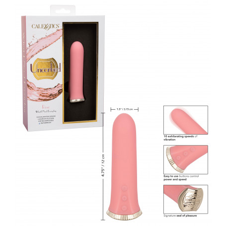 Vibratore vaginale rosa in silicone ricaricabile fallo vibrante sex toys donna