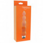 Vibratore vaginale anale in silicone fallo ricaricabile a sfere dildo morbido