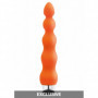Vibratore vaginale anale in silicone fallo ricaricabile a sfere dildo morbido