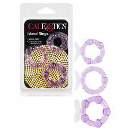 Kit anello fallico 3 pz cock ring ritardante contro eiaculazione precoce sextoys