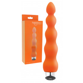 Vibratore vaginale anale in silicone fallo ricaricabile a sfere dildo morbido