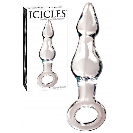 Fallo in vetro anale dilatatore anal butt glass stimolatore sex toys per coppia