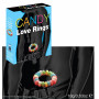 Anello fallico ritardante caramella sexy gadget per giochi erotici di coppia hot