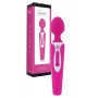 Massaggiatore wand vibratore vaginale ricaricabile in silicone stimola clitoride