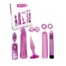 Kit sex toys per giochi erotici di coppia vibratore vaginale pene finto anale