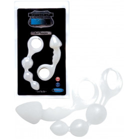 Fallo anale kit 2 pz anal plug butt in silicone dildo a sfere stimolatore sextoy