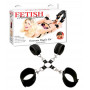 Kit costrittivo bondage manette cavigliere per giochi erotici sadomaso sexy toys