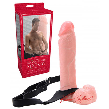 Fallo realistico indossabile dildo con testicoli vaginale anale strap on sextoys